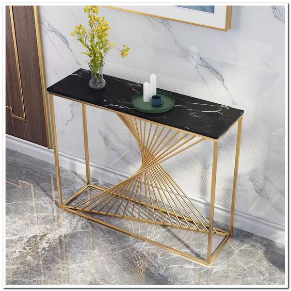 Modern Luxury Console Table Glass/Marble Table